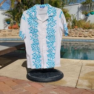 Men's Hawaiian Shirt- Large